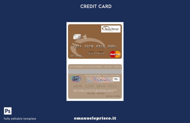 modello mastercard San Marino Banca Partner stile verificato